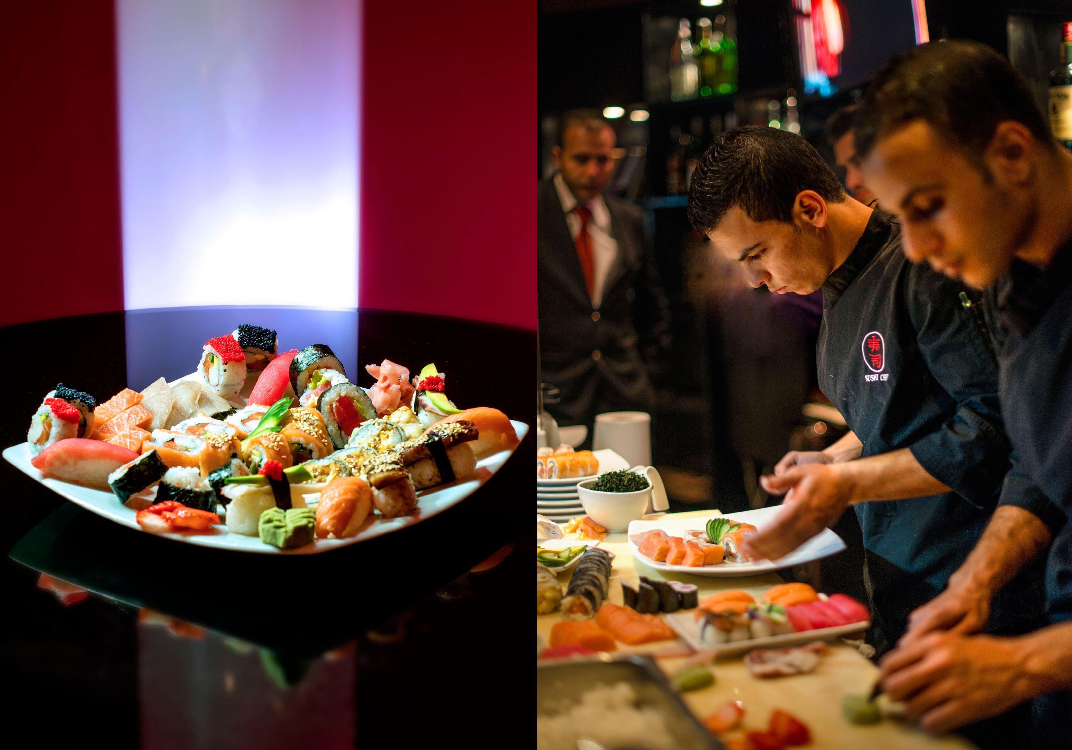 Concorde El Salam Cairo Hotel & Casino Buitenkant foto Sushi at a restaurant